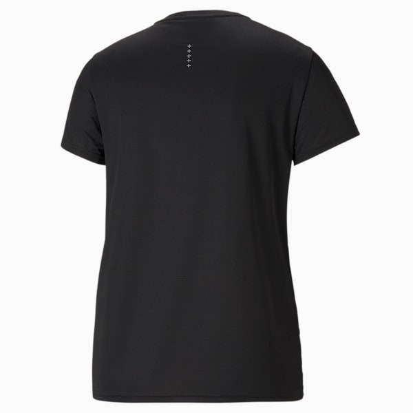 Favourite Short Sleeve Regular Fit Women's Running  T-shirt, Puma Black, extralarge-IND