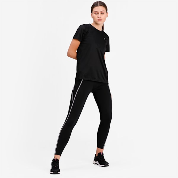 Favourite Short Sleeve Regular Fit Women's Running  T-shirt, Puma Black, extralarge-IND