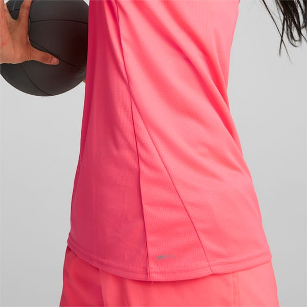 Favourite Short Sleeve Regular Fit Women's Running  T-shirt, Sunset Glow, extralarge-IND