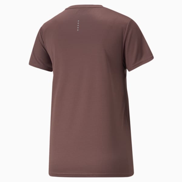 Favourite Short Sleeve Regular Fit Women's Running  T-shirt, Dusty Plum, extralarge-IND