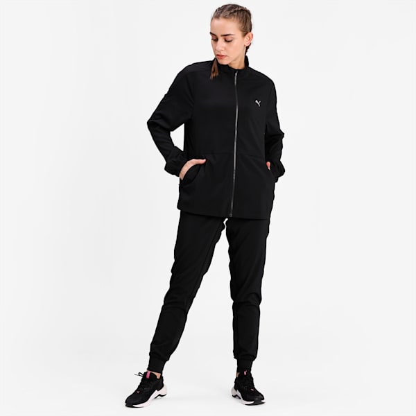 Favourite Women's Running Jacket, Puma Black, extralarge-IND