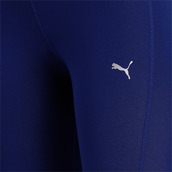 RUN Favourite Women's 3/4 Running Slim Tights, Elektro Blue, extralarge-IND