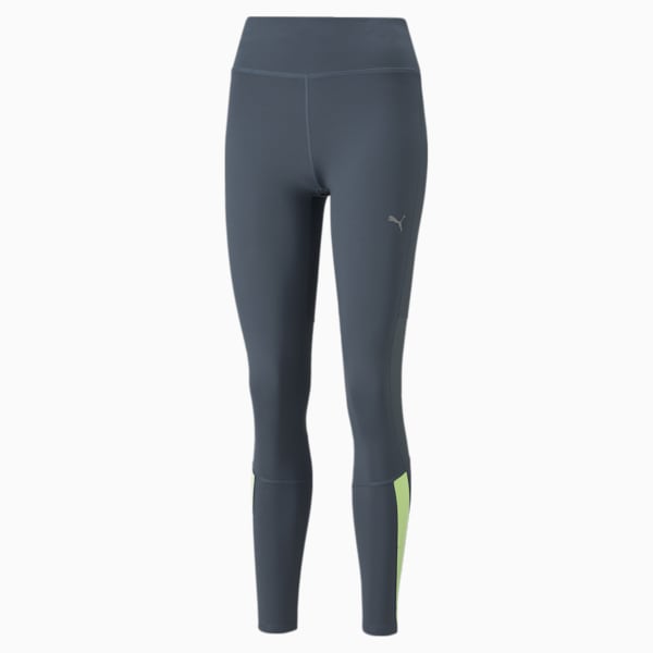 RUN Favourite Women's Running Tights, Dark Slate-Fizzy Light, extralarge-IND