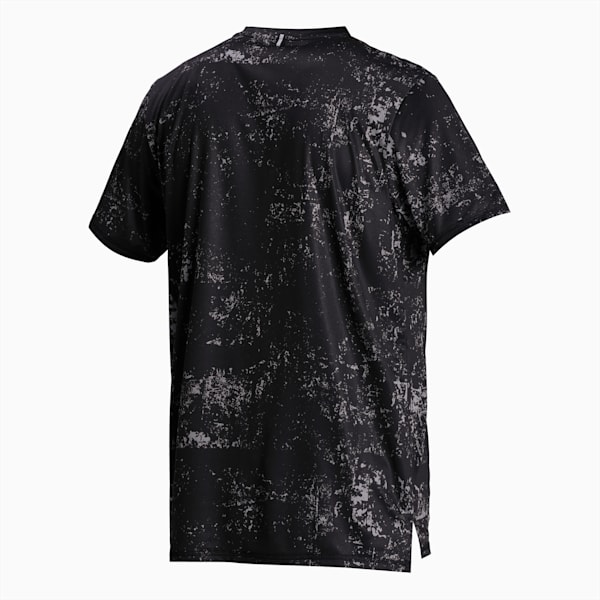 Graphic Short Sleeve Men's Running  T-shirt, Puma Black
