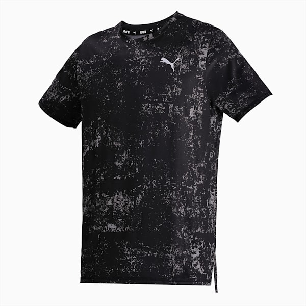 Graphic Men's Running T-Shirt, Puma Black, extralarge-IND