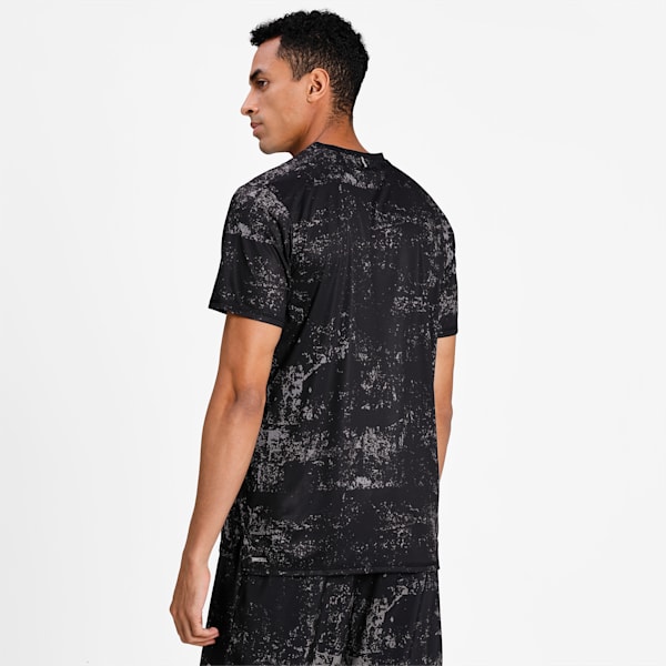 Graphic Men's Running T-Shirt, Puma Black, extralarge-IND