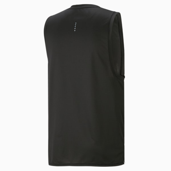 Favourite Men's Running Tank Top, Puma Black, extralarge-IND
