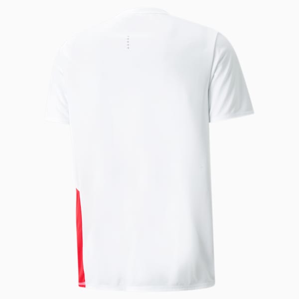 Favourite Short Sleeve Men's Running  T-shirt, Puma White-Sunblaze, extralarge-IND