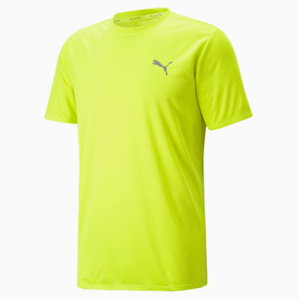 Favourite Short Sleeve Men's Running  T-shirt, Lime Squeeze, extralarge-AUS