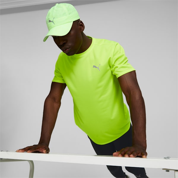 Favourite Short Sleeve Men's Running  T-shirt, Lime Squeeze, extralarge-AUS