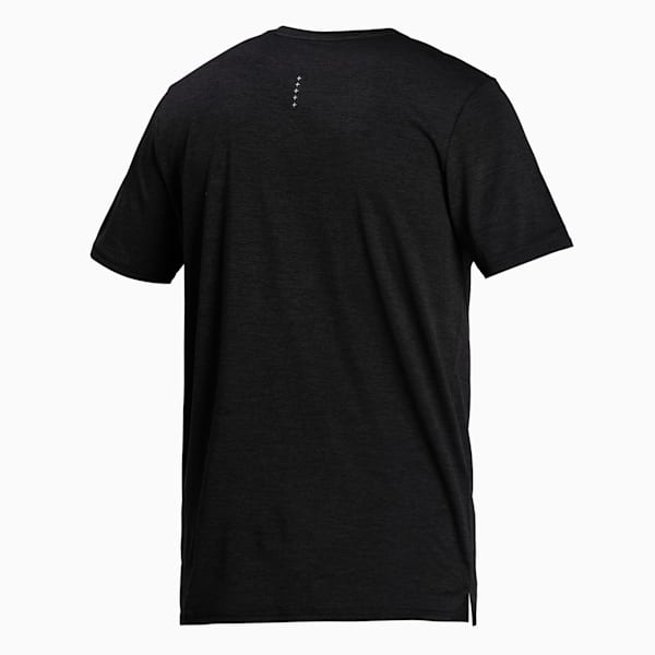 Favourite Heather Men's Running  T-shirt, Puma Black Heather, extralarge-IND