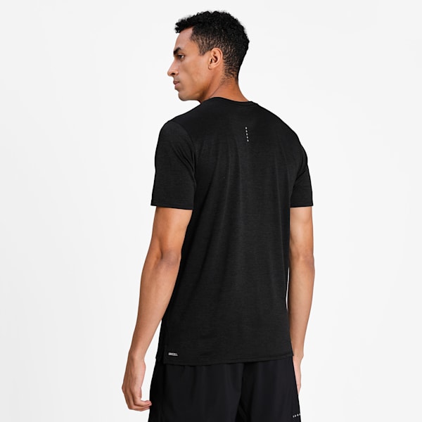 Favourite Heather Men's Running  T-shirt, Puma Black Heather, extralarge-IND