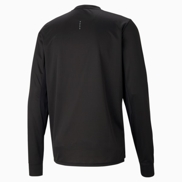 Favourite Long Sleeve Men's Running  T-shirt, Puma Black