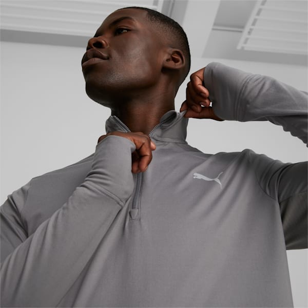 Favourite Quarter-Zip Men's Running Tee, CASTLEROCK