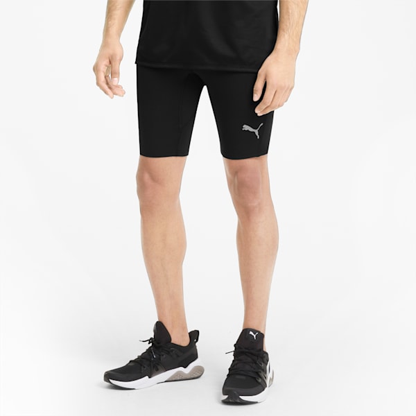 Favourite Men's Short Running Slim Tights, Puma Black, extralarge-AUS