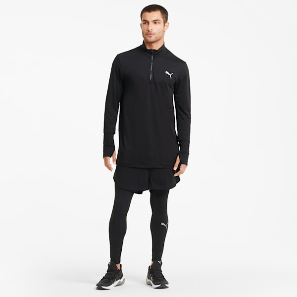 Favourite Long Men's Running Tights, Puma Black