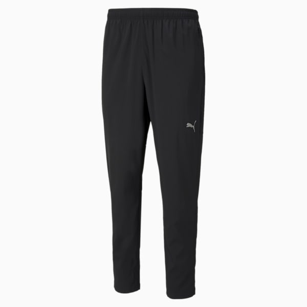 Favourite Tapered Men's Running Slim Pants, Puma Black, extralarge-IND