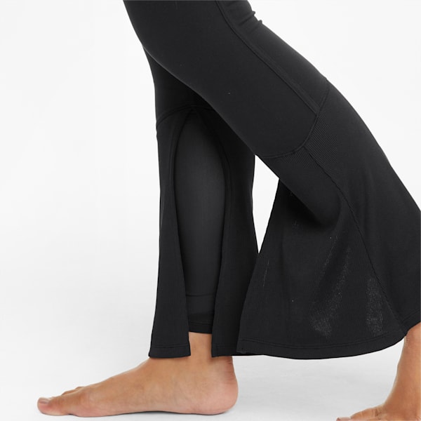 Studio Knit Flare Women's Training Pants, Puma Black, extralarge-IND