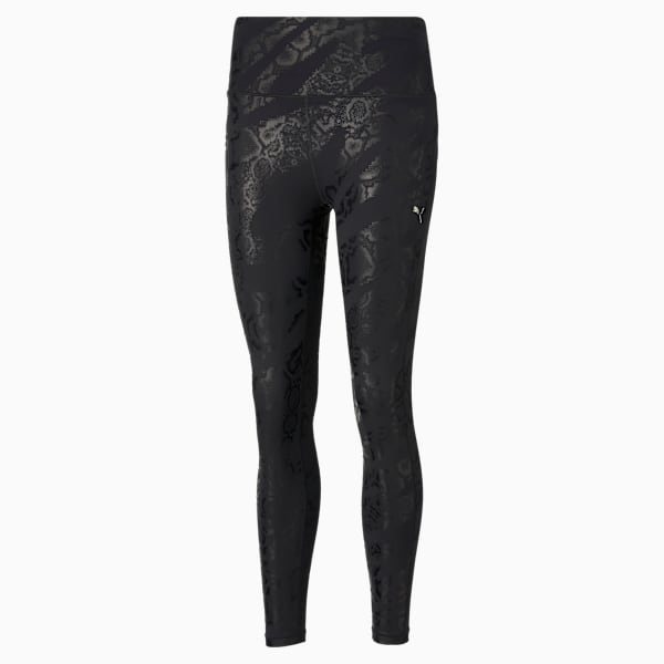 Untamed Women's AOP 7/8 Training Leggings, Puma Black-print, extralarge