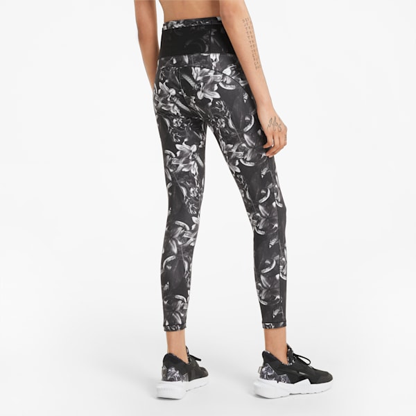 Untamed Printed 7/8 Women's Training Leggings, Puma Black-floral print, extralarge-IND