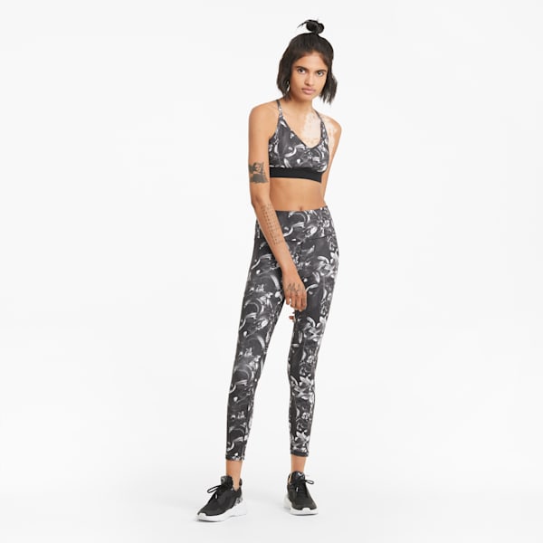 Untamed Printed 7/8 Women's Training Leggings, Puma Black-floral print, extralarge-IND