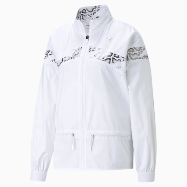 Untamed Woven Women's Training Relaxed Jacket, Puma White, extralarge-AUS