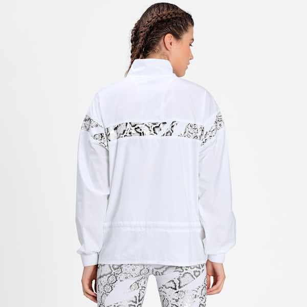 Untamed Woven Women's Training Relaxed Jacket, Puma White, extralarge-IND