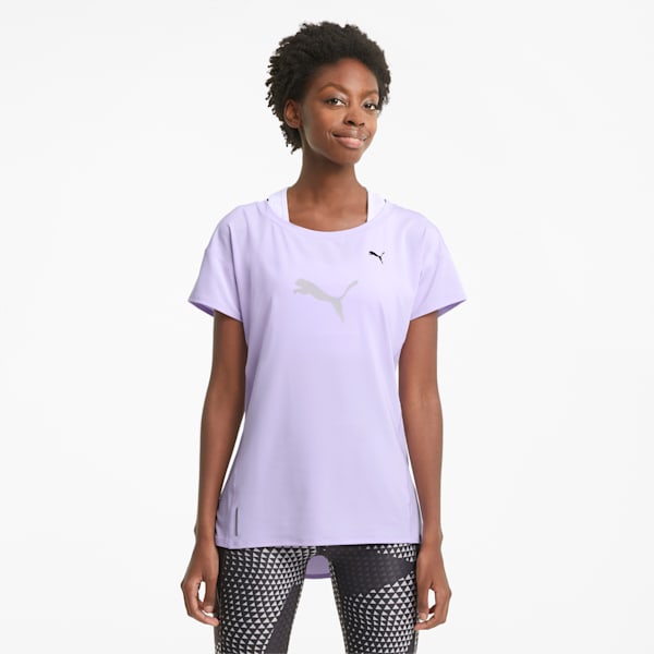 Favourite Women's Training  Relaxed T-Shirt, Light Lavender, extralarge-IND