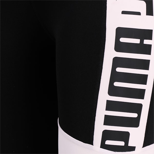 Favourite Logo High Waist 7/8 Women's Training Tights, Puma Black-Puma White
