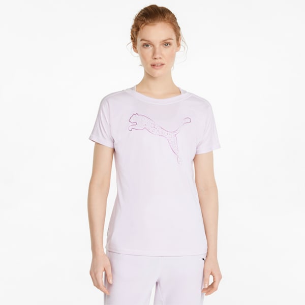 Favourite Cat Jersey Women's Training  Relaxed T-Shirt, Lavender Fog