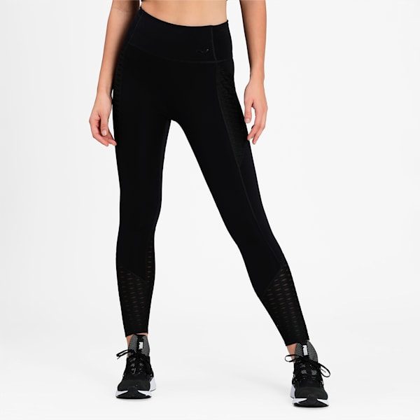 Flawless High Waist 7/8 Women's Training  Slim Tights, Puma Black, extralarge-IND