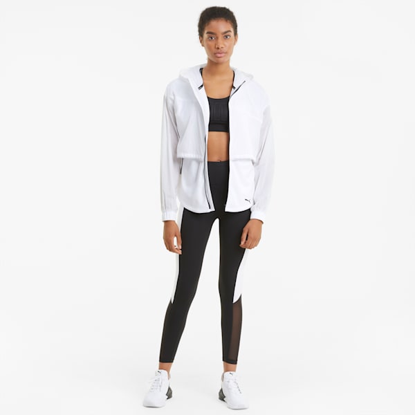 Ultra Women's Hooded Training Jacket, Puma White, extralarge-IND
