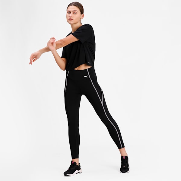 FOREVER High Waist 7/8 Women's Training Leggings, Puma Black, extralarge-IND