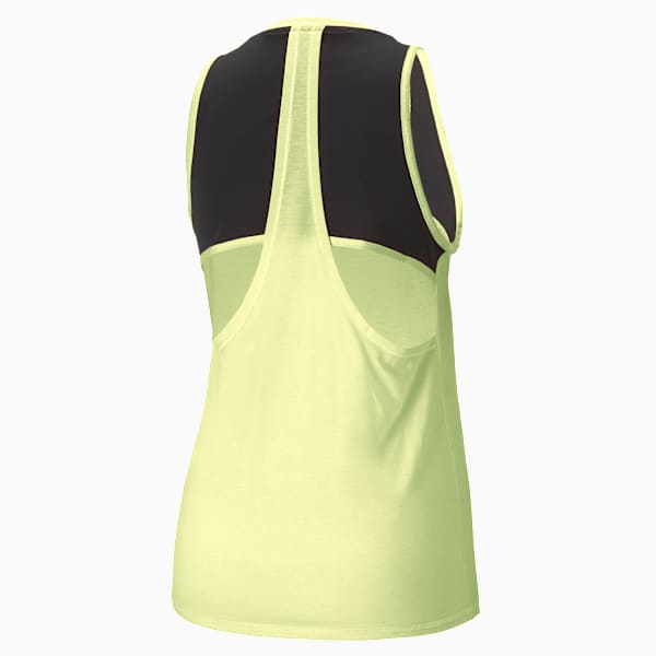 Layers Women's Training Tank Top, SOFT FLUO YELLOW-Puma Black, extralarge-IND