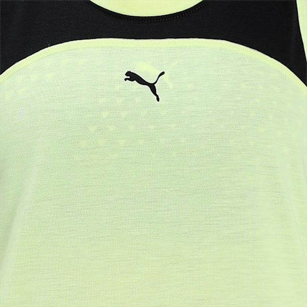 Layers Women's Training Tank Top, SOFT FLUO YELLOW-Puma Black, extralarge-IND