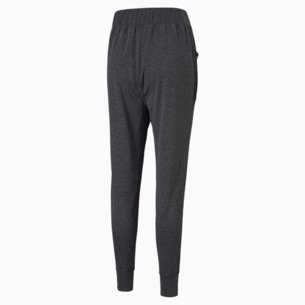 Train Logo Women's Training Sweatpants, Dark Gray Heather, extralarge-IND