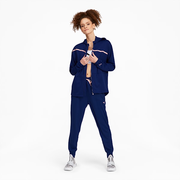 Logo Women's Training Sweatpants, Elektro Blue, extralarge