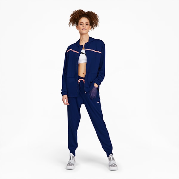 Ultra Knit Women's Training Jacket, Elektro Blue-Hazy Blue, extralarge