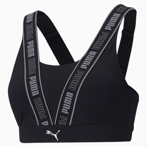Fast High Impact Women's Training Bra, Puma Black, extralarge-IND