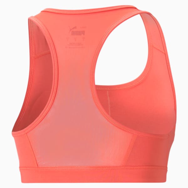 4Keeps Mid Impact Women's Training Bra, Georgia Peach, extralarge-IND