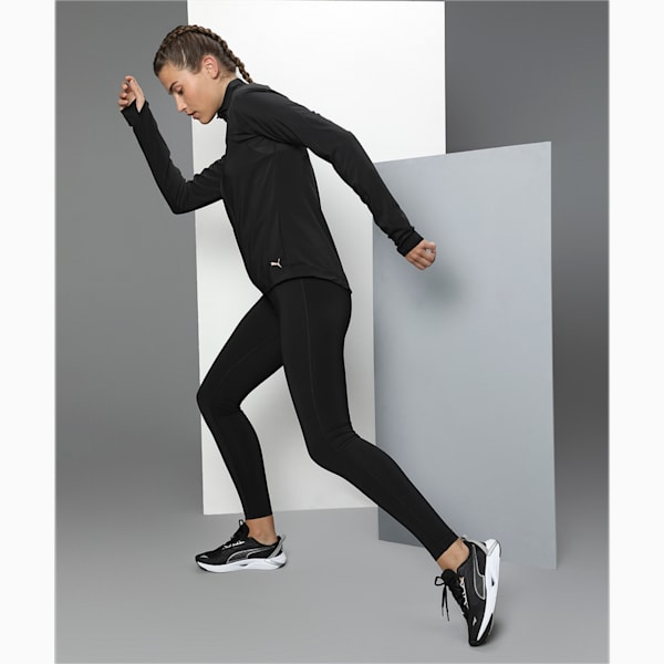 Women's Full-Length Training Leggings, Puma Black, extralarge-IND