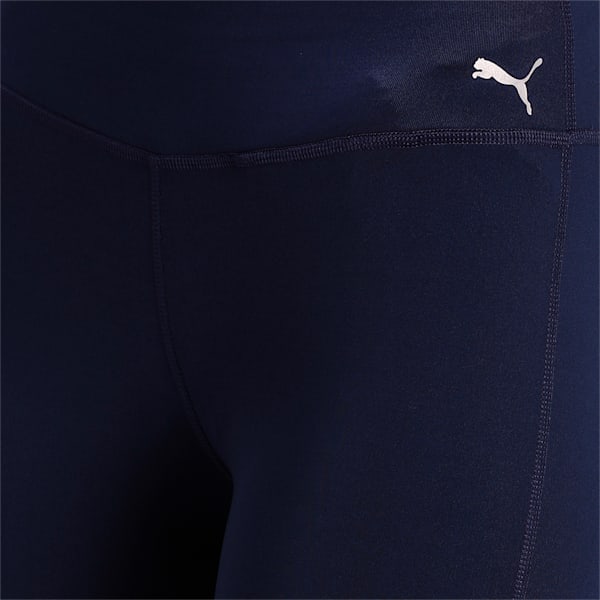 Women's Full-Length Training Leggings, Peacoat, extralarge-IND
