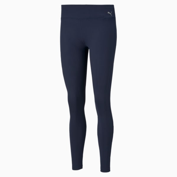 Women's Full-Length Training Leggings, Peacoat, extralarge-IND