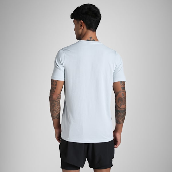 Performance Short Sleeve Men's Training  T-shirt, Platinum Gray, extralarge-IND
