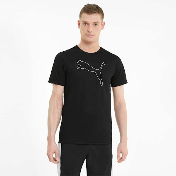 Performance Cat Men's Training T-shirt, Puma Black, extralarge-IDN