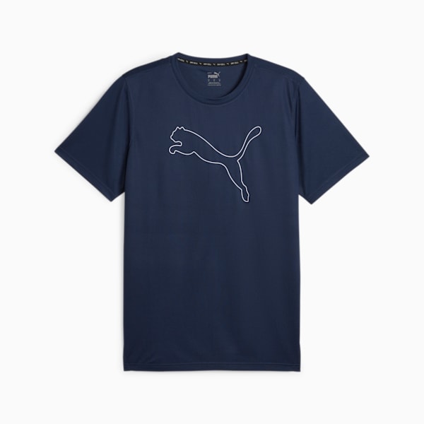 Performance Cat Men's Training T-shirt, Club Navy, extralarge-IND