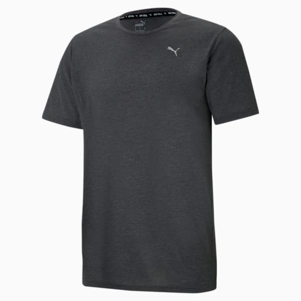 Performance Heather Men's Training  T-shirt, Dark Gray Heather, extralarge-IND
