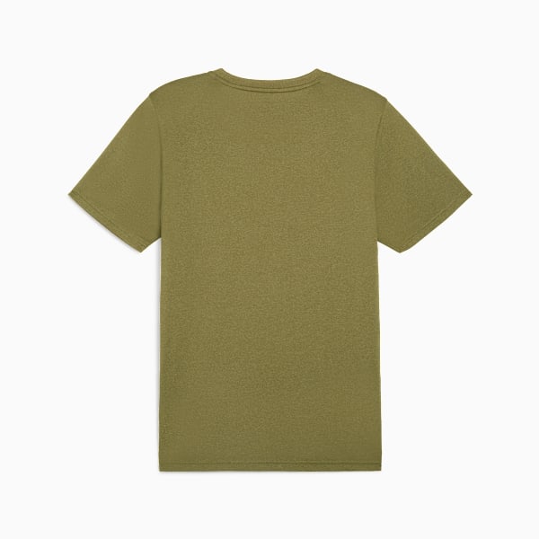 Performance Heather Men's Training  T-shirt, Olive Green Heather, extralarge-IND