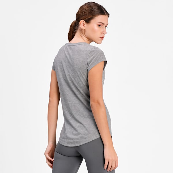 Performance Heather Cat Women's Training  T-shirt, Medium Gray Heather, extralarge-IND