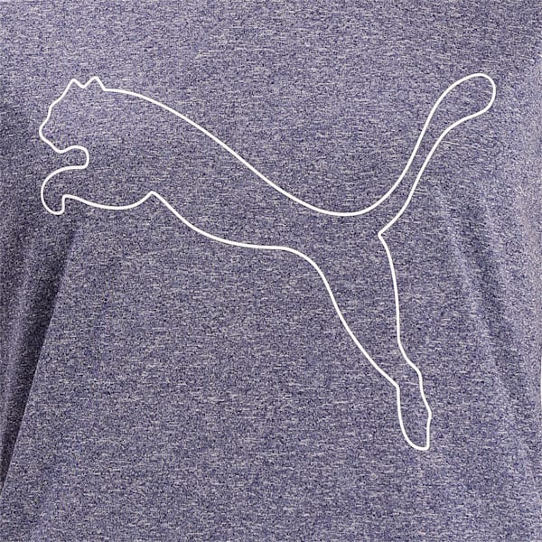Performance Heather Cat Women's Training  T-shirt, Peacoat Heather, extralarge-IND